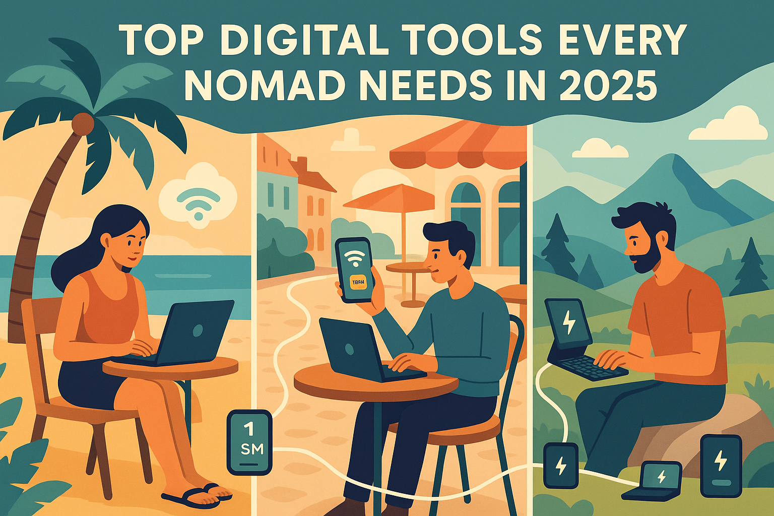 Essential Digital Tools Every Digital Nomad Needs in 2025